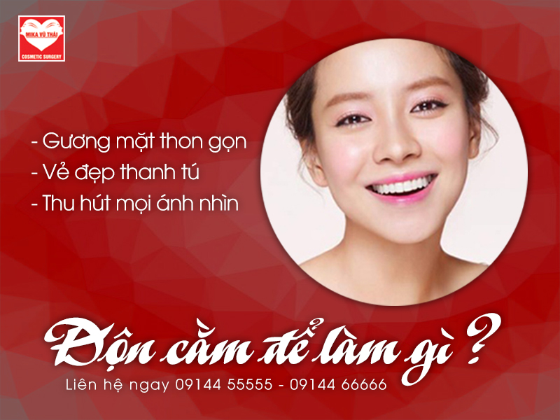 độn cằm để làm gì