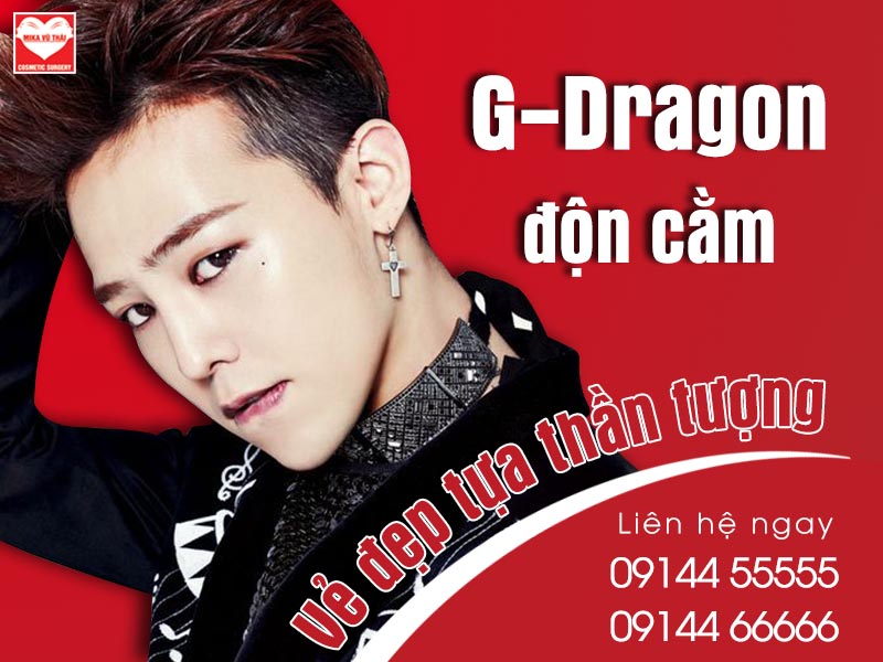 Phẫu thuật độn cằm cho nam giới G Dragon