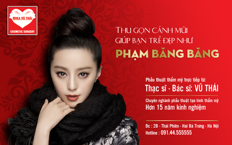 Thu gọn cánh mũi đòi hỏi kỹ thuật tinh tế, chính xác từng khâu