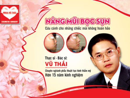 Bác sĩ Vũ Thái là “cha đẻ” của phương pháp nâng mũi bọc sụn